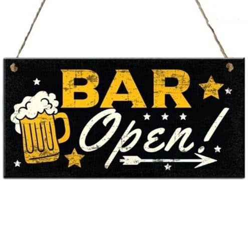 Panneau bar ouvert