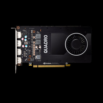 Nvidia Quadro P2000 5GB GDDR5 4x4K PCI-E x16 Video Card, pulled  (4xDisplayPort)