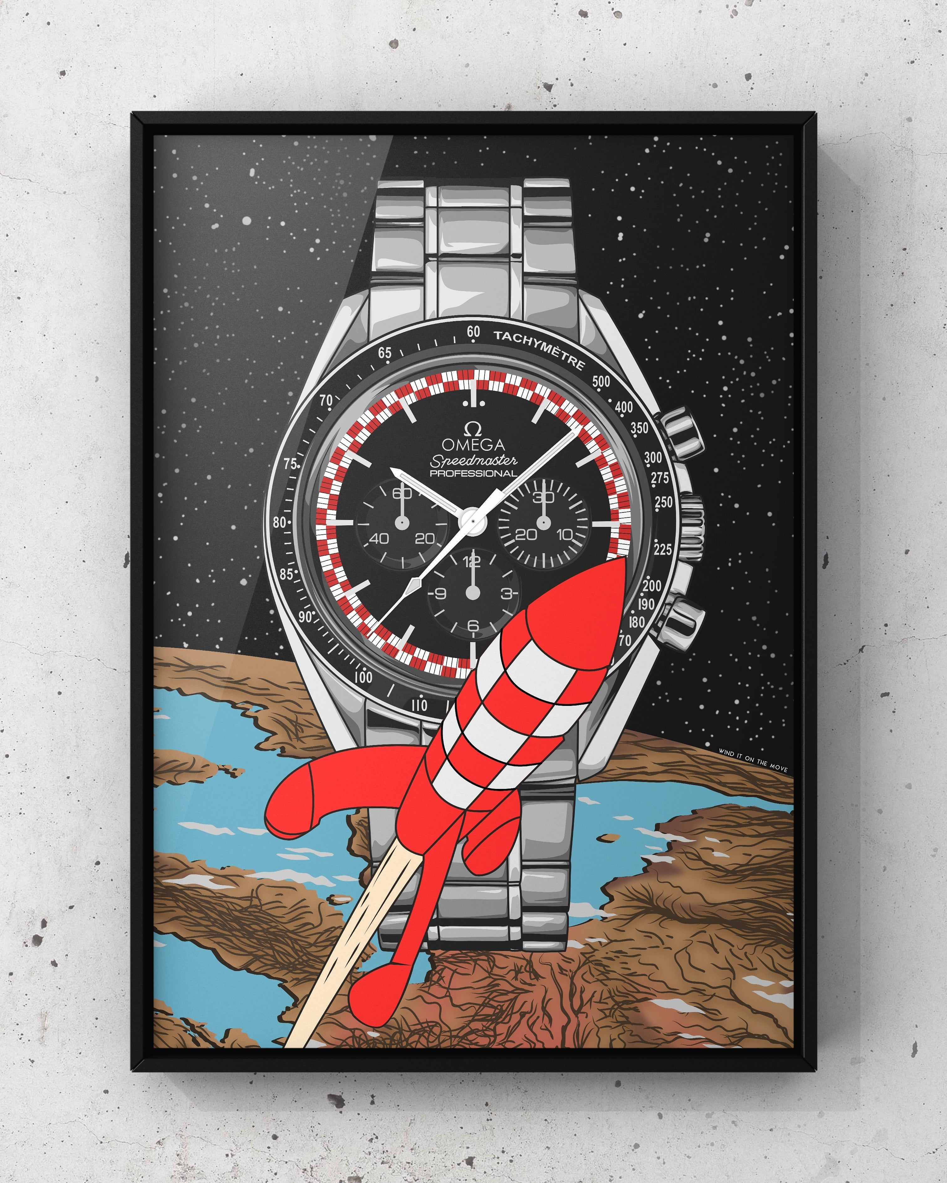 Speedy Tin T Art Print