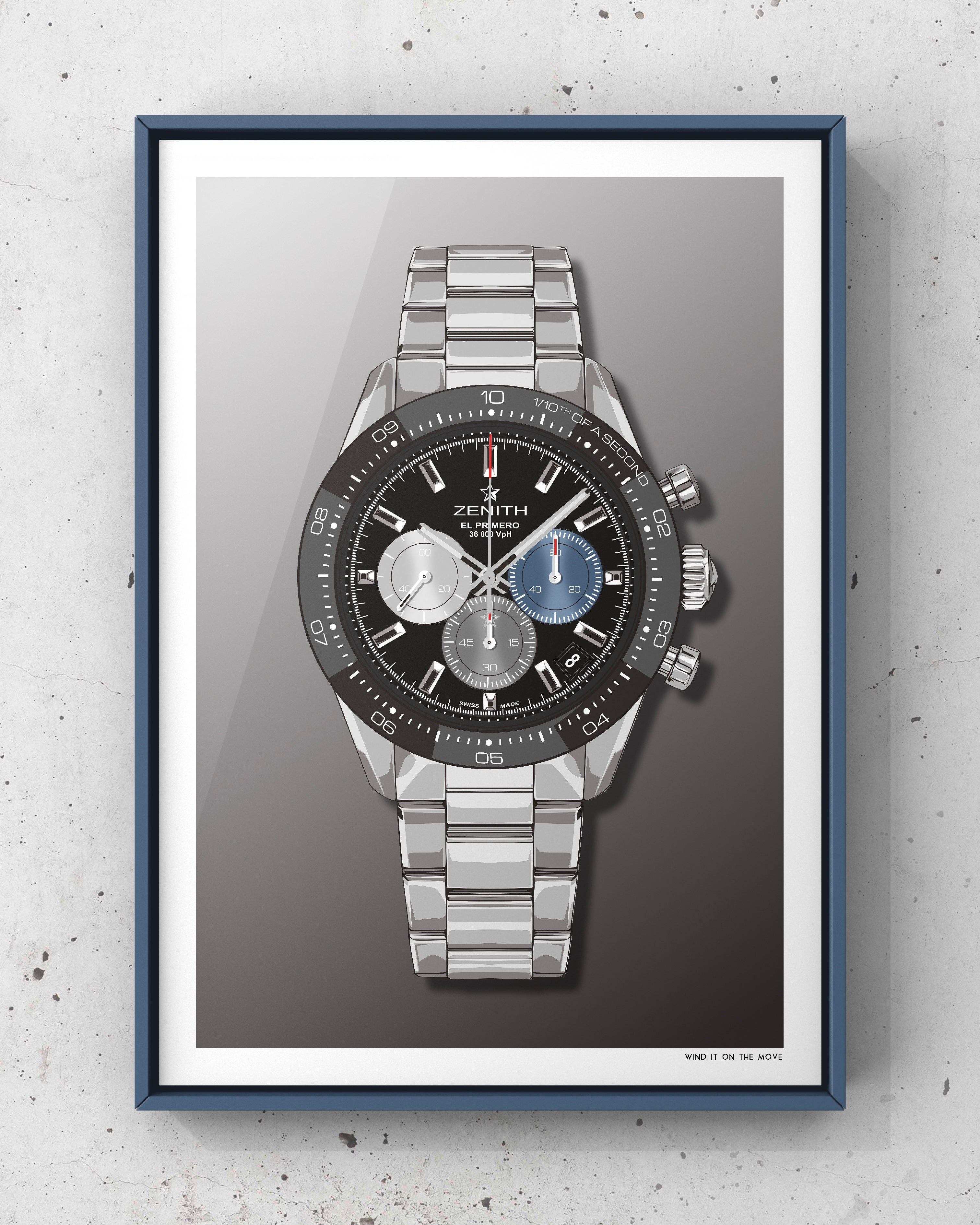 El Prim CM Sport - Black Art Print (Digital Download)