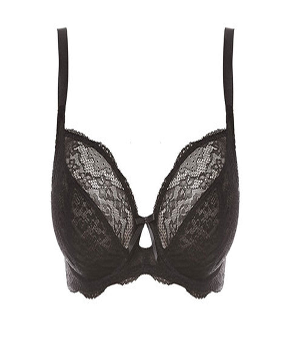 Freya Fancies Underwire Plunge Bra, Black| Bras&Honey – Bras&honey UK