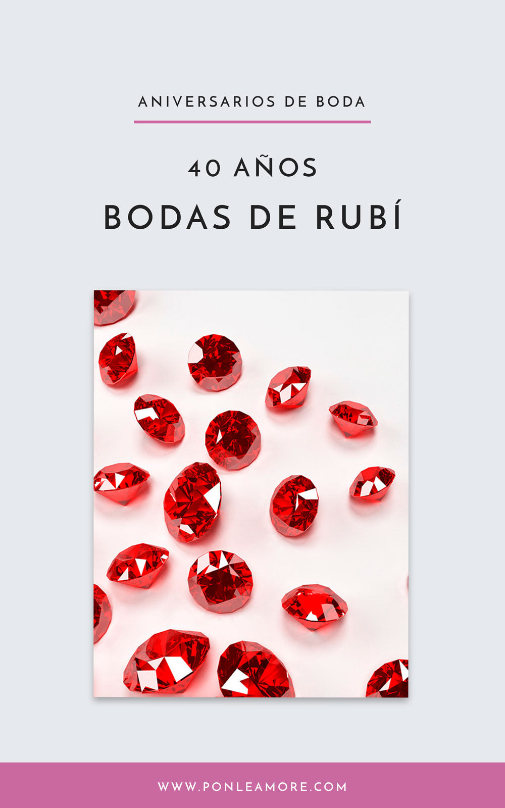 bodas de rubí