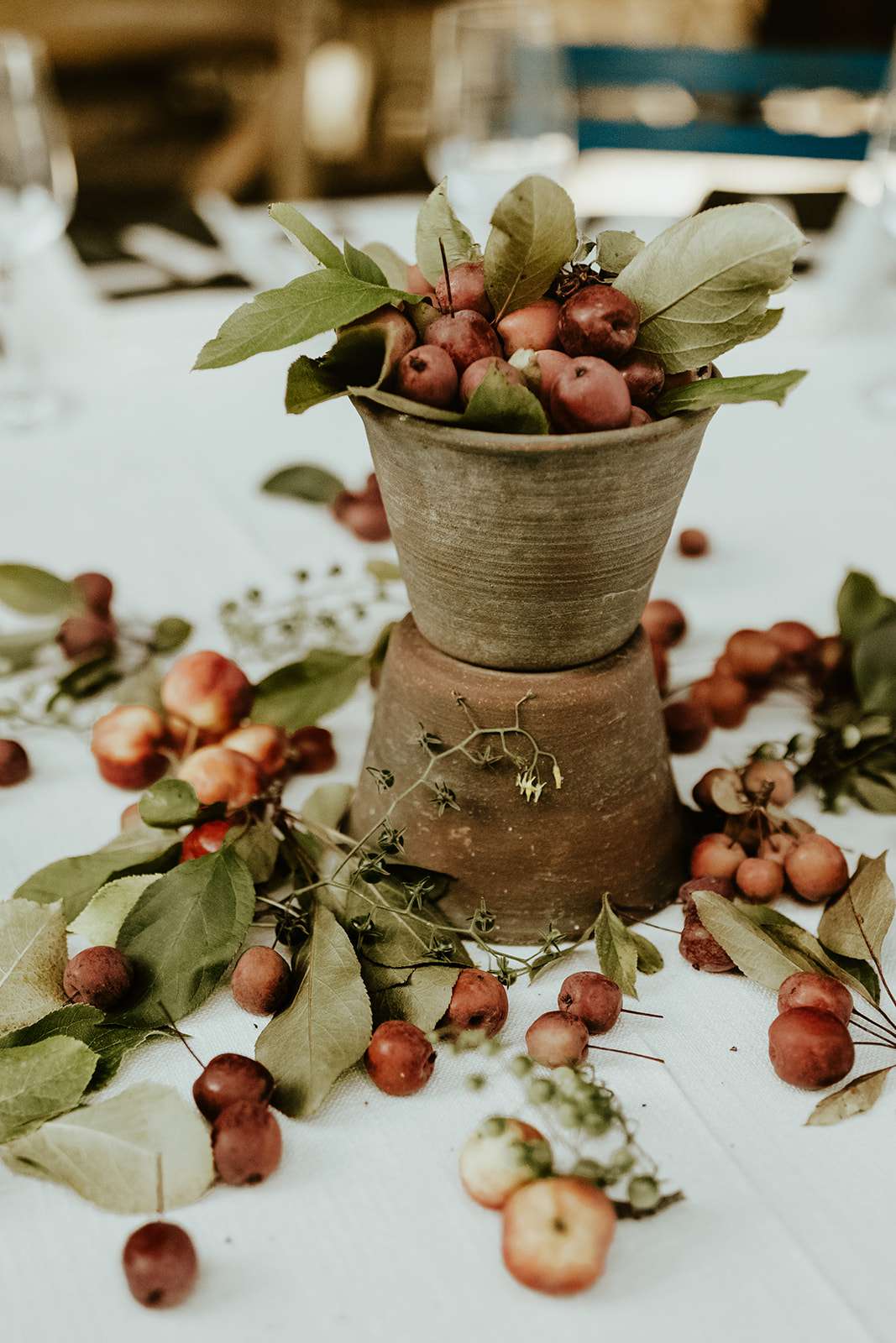 arreglo para mesa de boda fácil de hacer