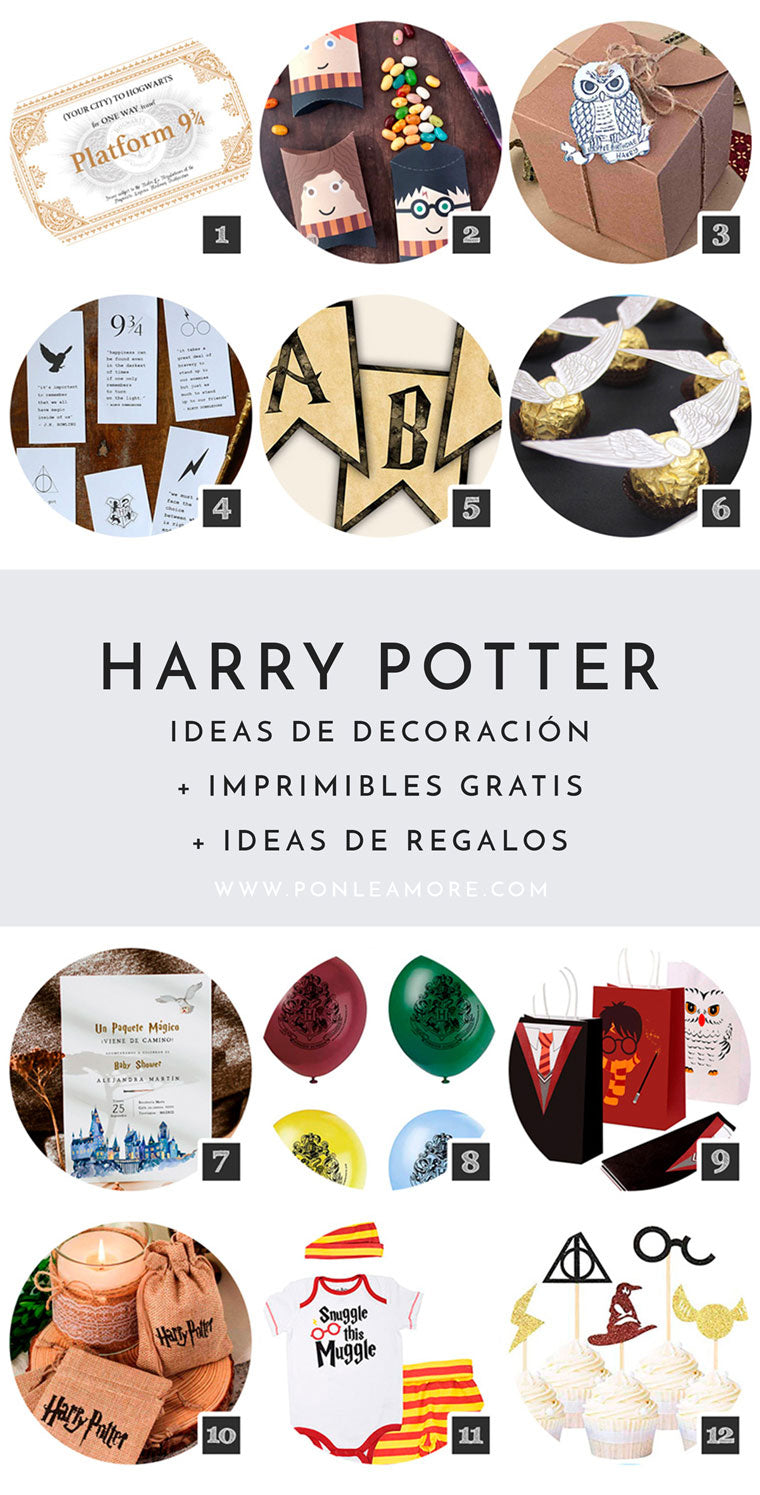 expandir Inválido Resbaladizo ▷⚡ Decoración de Harry Potter ⚡ Ideas Mágicas para tus Fiestas – Ponle Amore