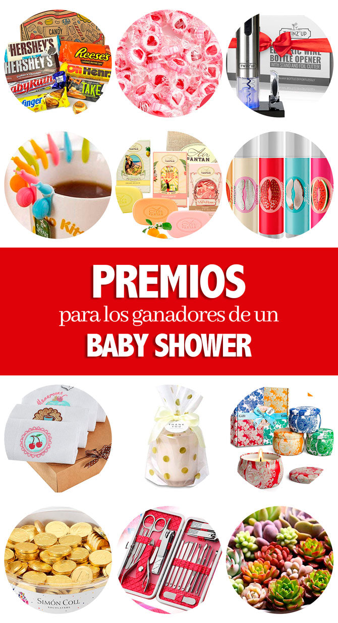 ▷ ? Los mejores Premios para Baby Shower - Para tus Invitados – Ponle Amore