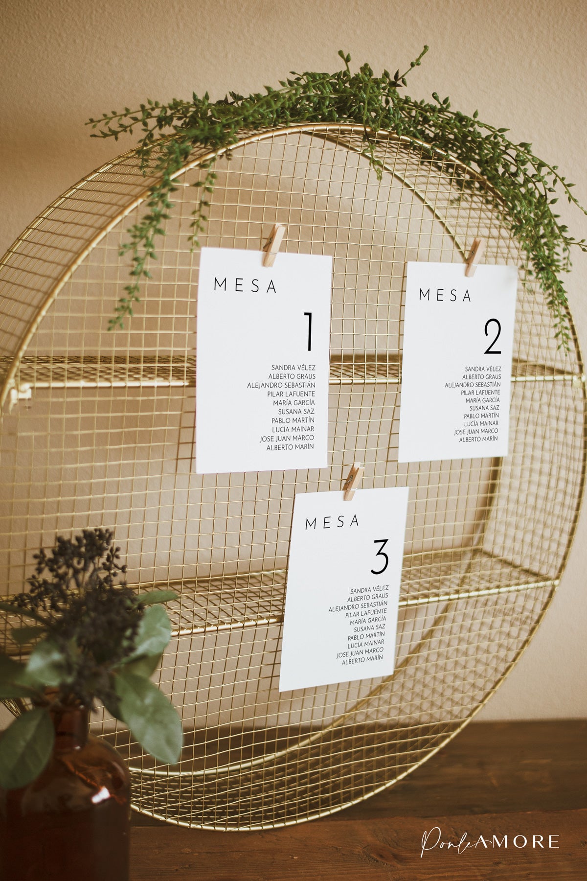 seating plan boda sencillo