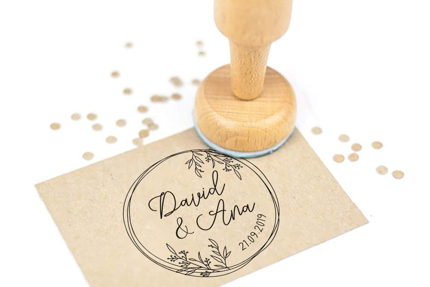Sello personalizado con sello de cera para invitación de boda, carga tu  foto con logotipo (logotipo de foto)