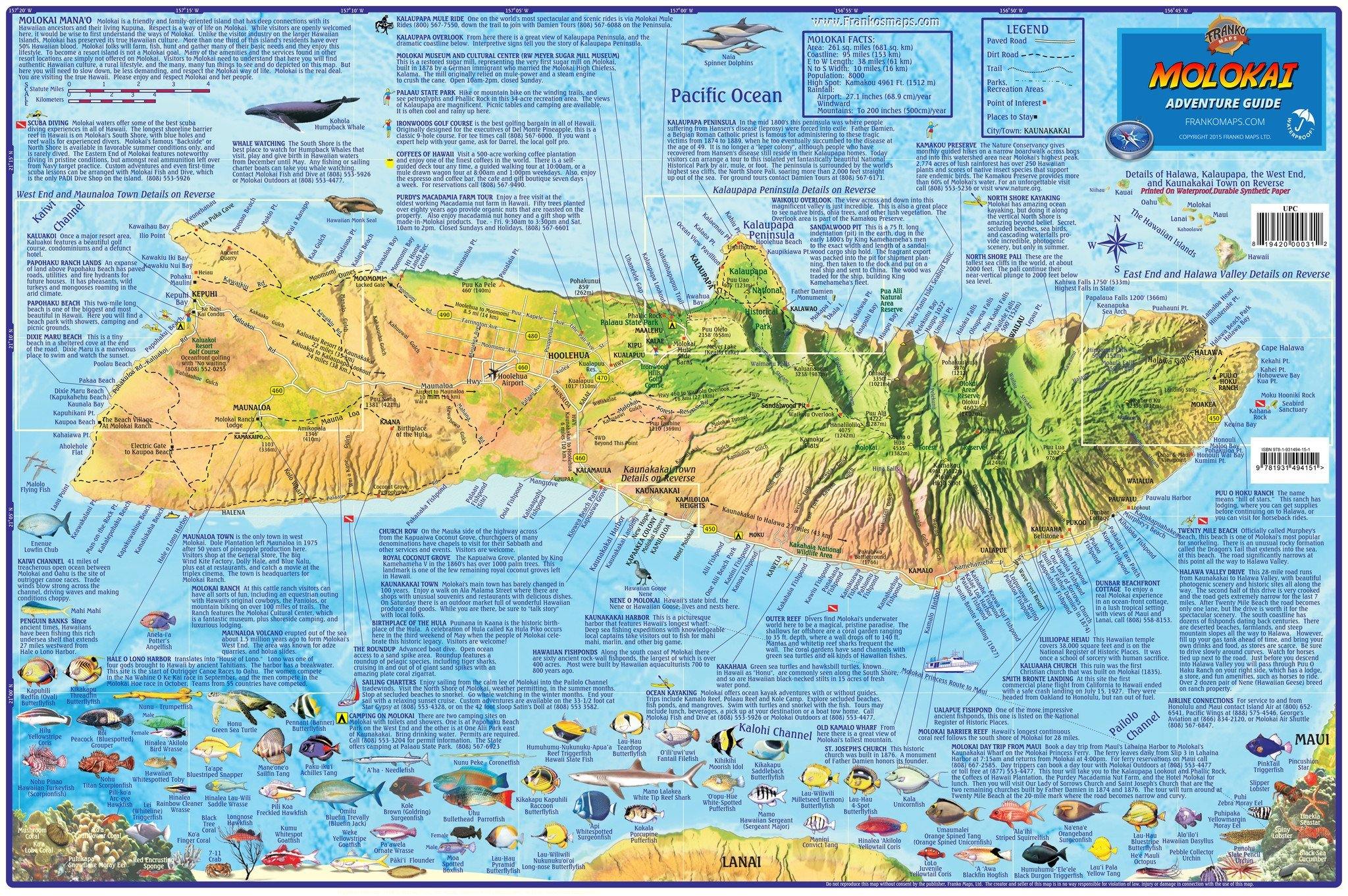 map molokai south shore        <h3 class=