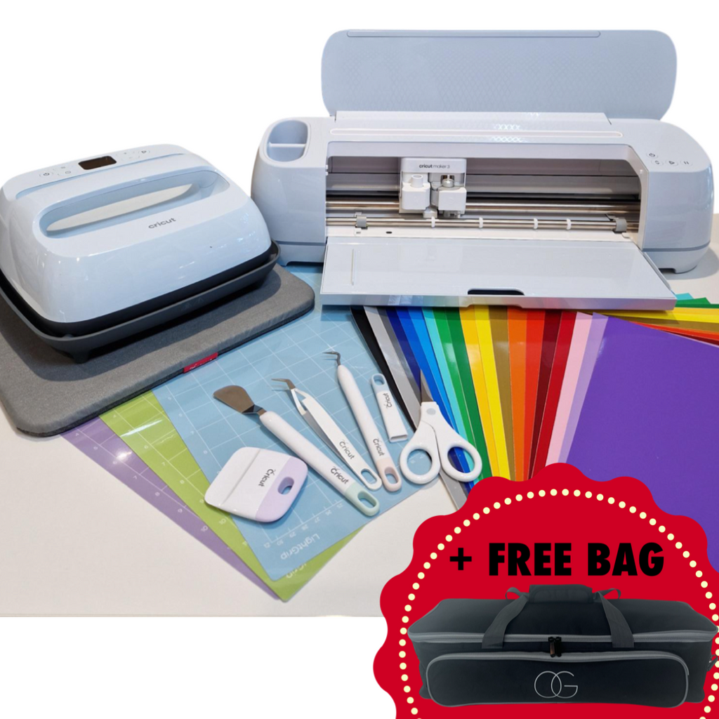 Cricut Maker 3 Machine Bundle + Easypress Mini Machine + Mug Press + 6 –  Crafting Outlet