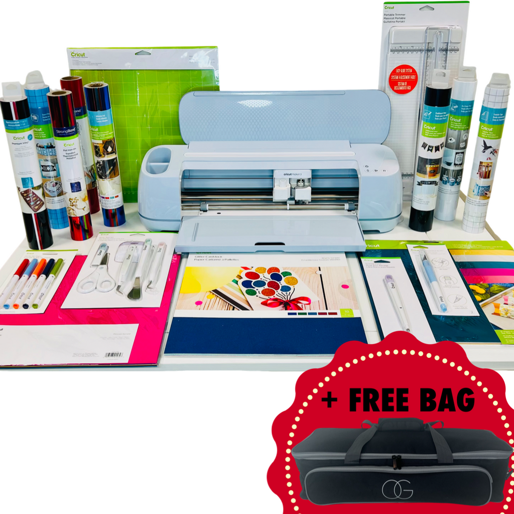 Cricut Maker 3 Platinum Bundle with Smart Vinyl Collection * Exclusive to  Crafting Outlet - FREE Machine Bag Included *, Crafting Outlet