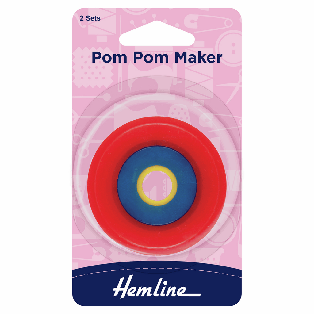 NEW Clover Pom-Pom Maker, Extra Large 115mm (4 1/2"