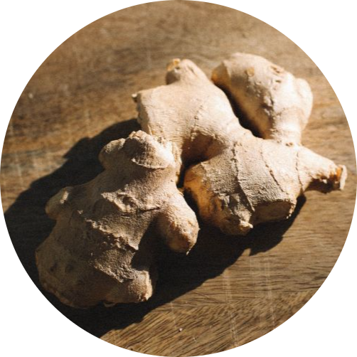 raw ginger for masala chai