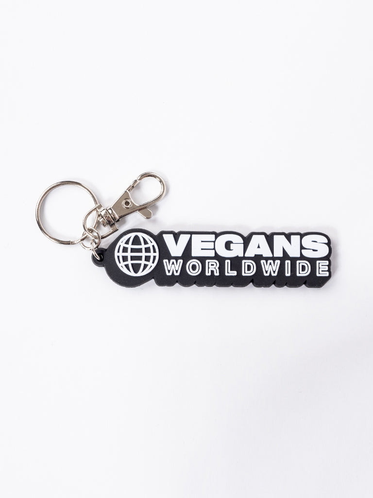 Vegans Worldwide Soft Keychain