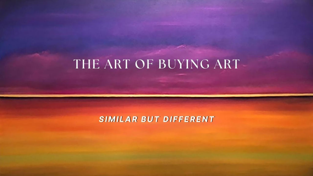 Studio Brambilla Toronto Artist: Home Decor: The art of buying art - Similar But Different Large Wall Art