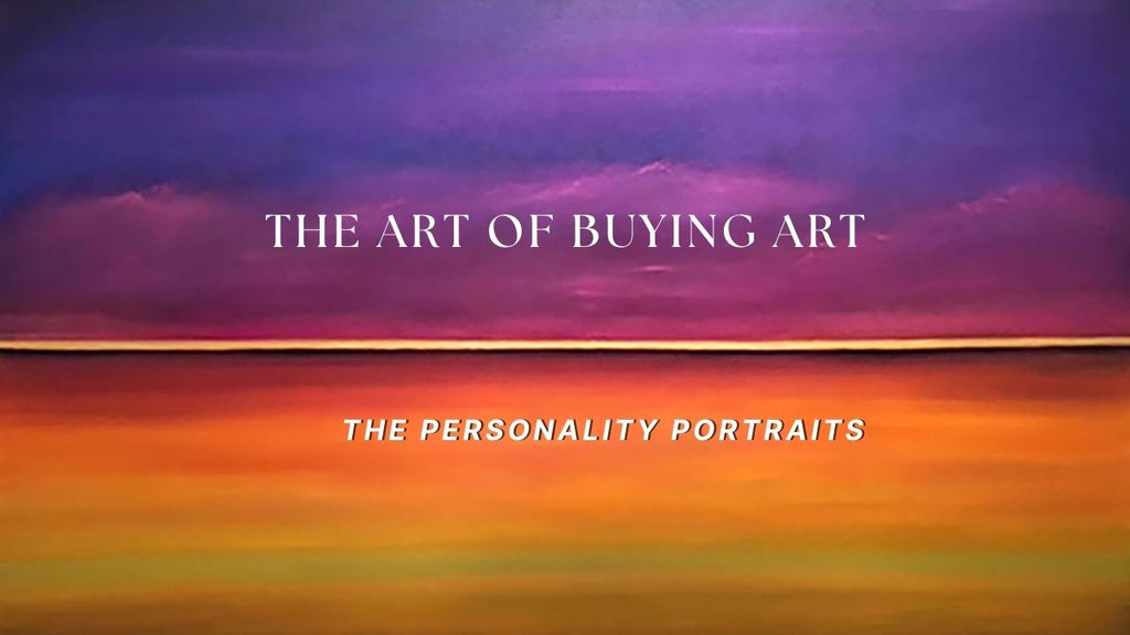 THE ART OF BUYING ART: The Personality Portraits--Large Wall Art