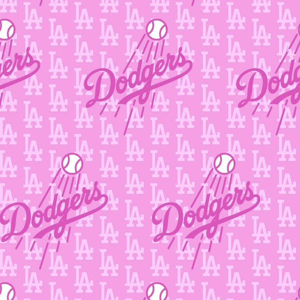 Los Angeles Dodgers Mickey Mouse Fabric MLB Disney Mash-Up