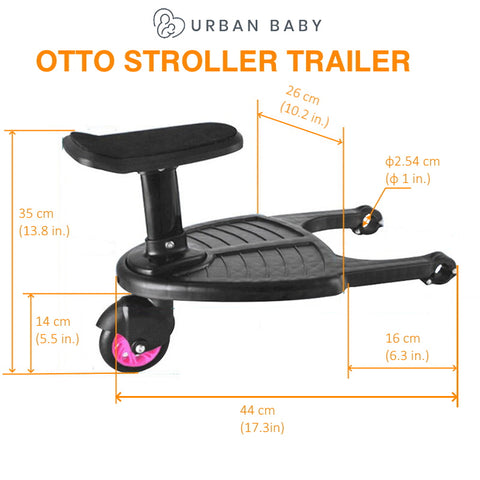 Otto trailer stroller from Urban Baby