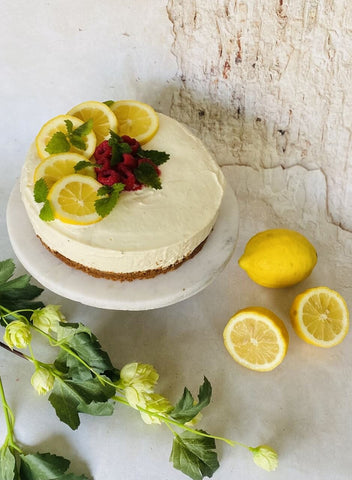 Curcuma, Ginger & Lemon Cheesecake - Keto Cheesecake Recipe OKONO