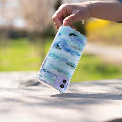 Watercolor Art Custom Phone Case For iPhone and Samsung