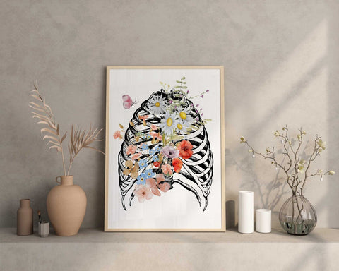 Rib cage art print