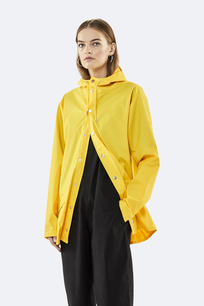 Functional Unisex Yellow Rain Jacket – No59 Studio