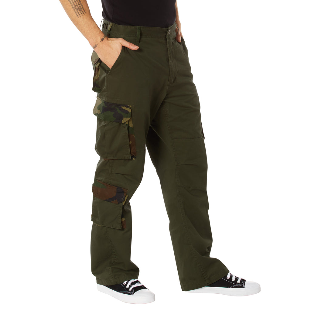 Rothco Vintage Vietnam Rip-Stop Fatigue Pants (Olive Drab)