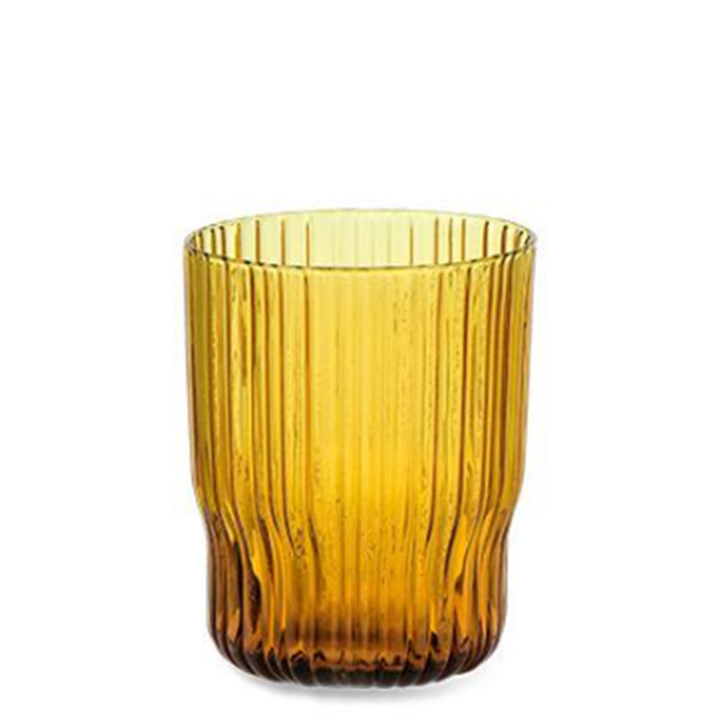 Oake Stackable Water Glasses, Set of 4, Created for Macy's - Amber