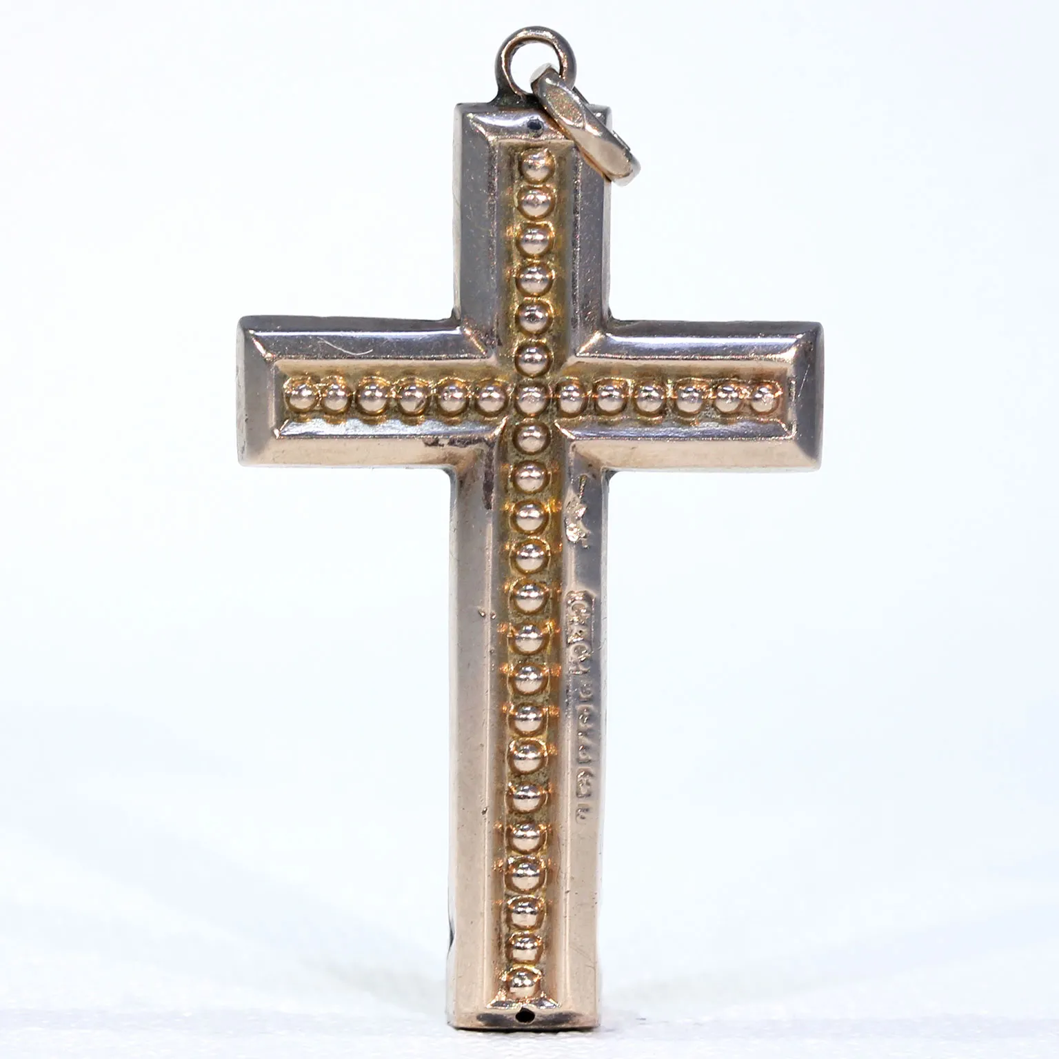 Early Edwardian Gold Cross Hallmarked 1901