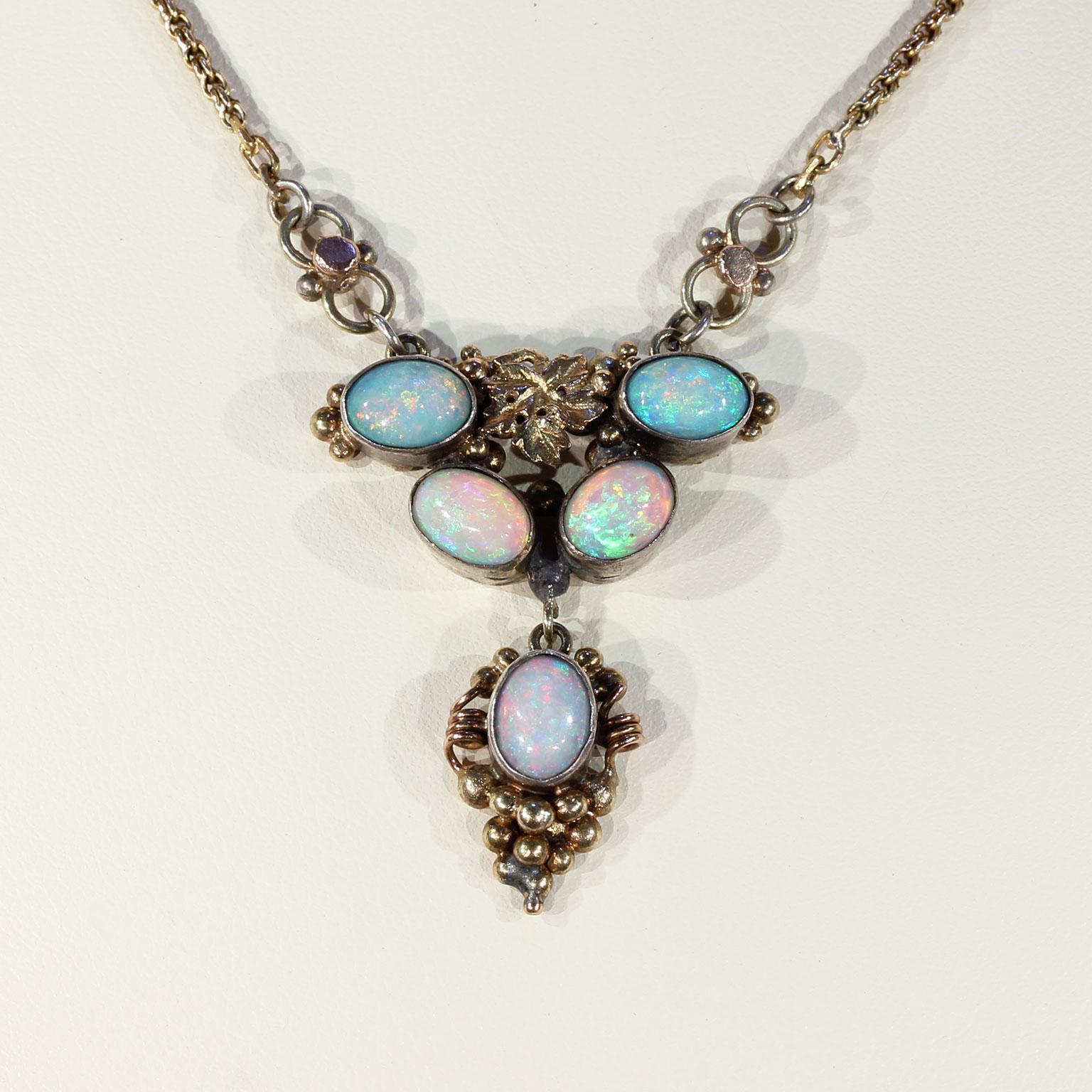 Opal - Victoria Sterling Antique Jewelry