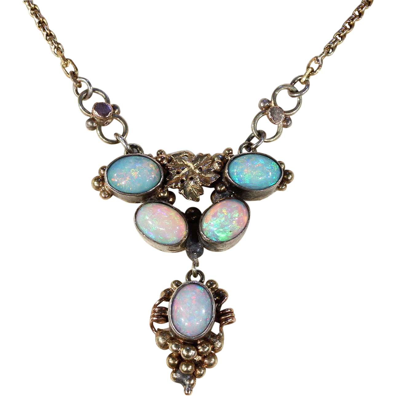 Opal - Victoria Sterling Antique Jewelry