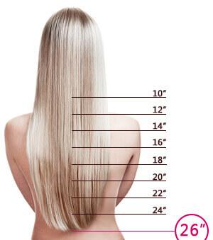 fles schending middag Shop 26 Inch Clip In Hair Extensions at Cliphair US | Cliphair US