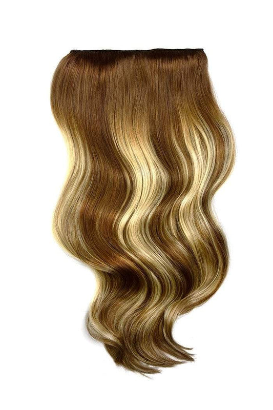 Double Wefted Full Head Clip Hair Extensions - Espresso Melt Balayage –  Cliphair US