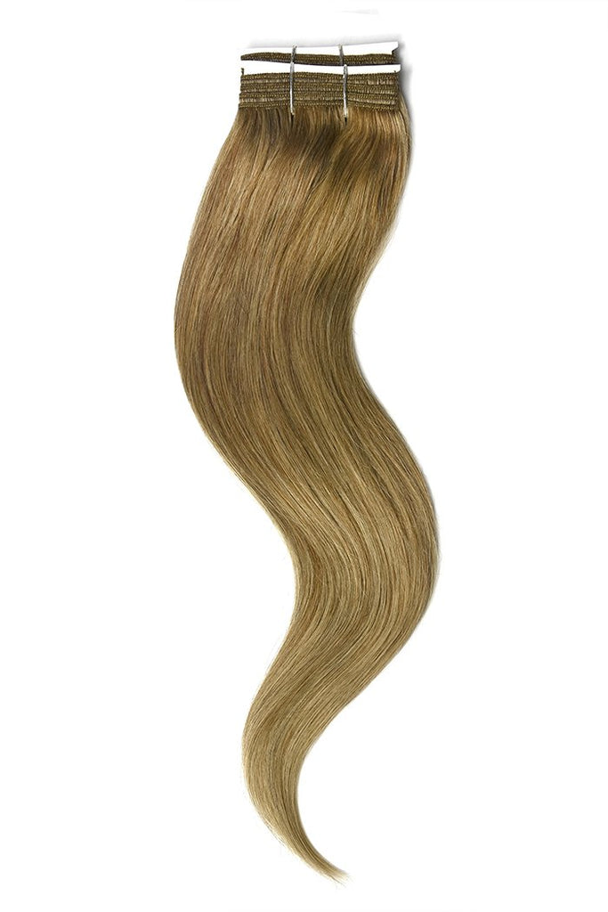 human hair extensions dark blonde