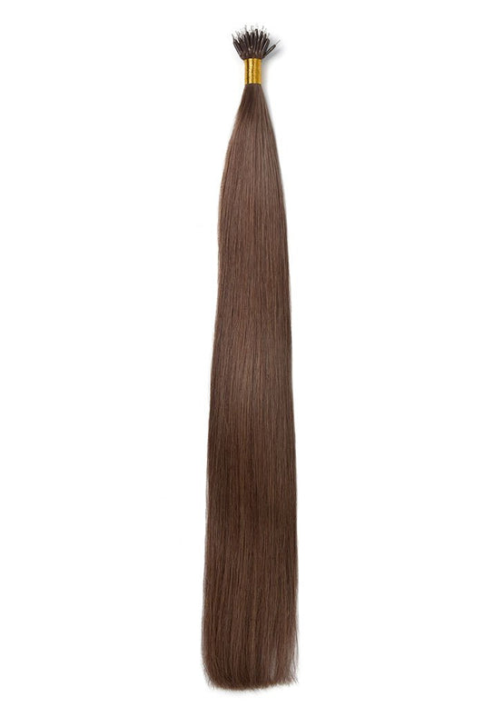 Micro Beaded Weft Extensions Full Cuticle Human Hair Off Black #1B | LaaVoo, 20in / 150g | 3 Bundles (Recommend) / Off Black