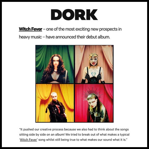 Witch Fever Dork article