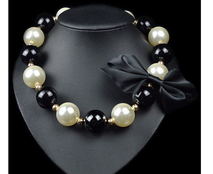 black and white pearl jewelry
