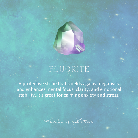 Flourite Pisces Crystal image for Healing Crystals in Pisces season
