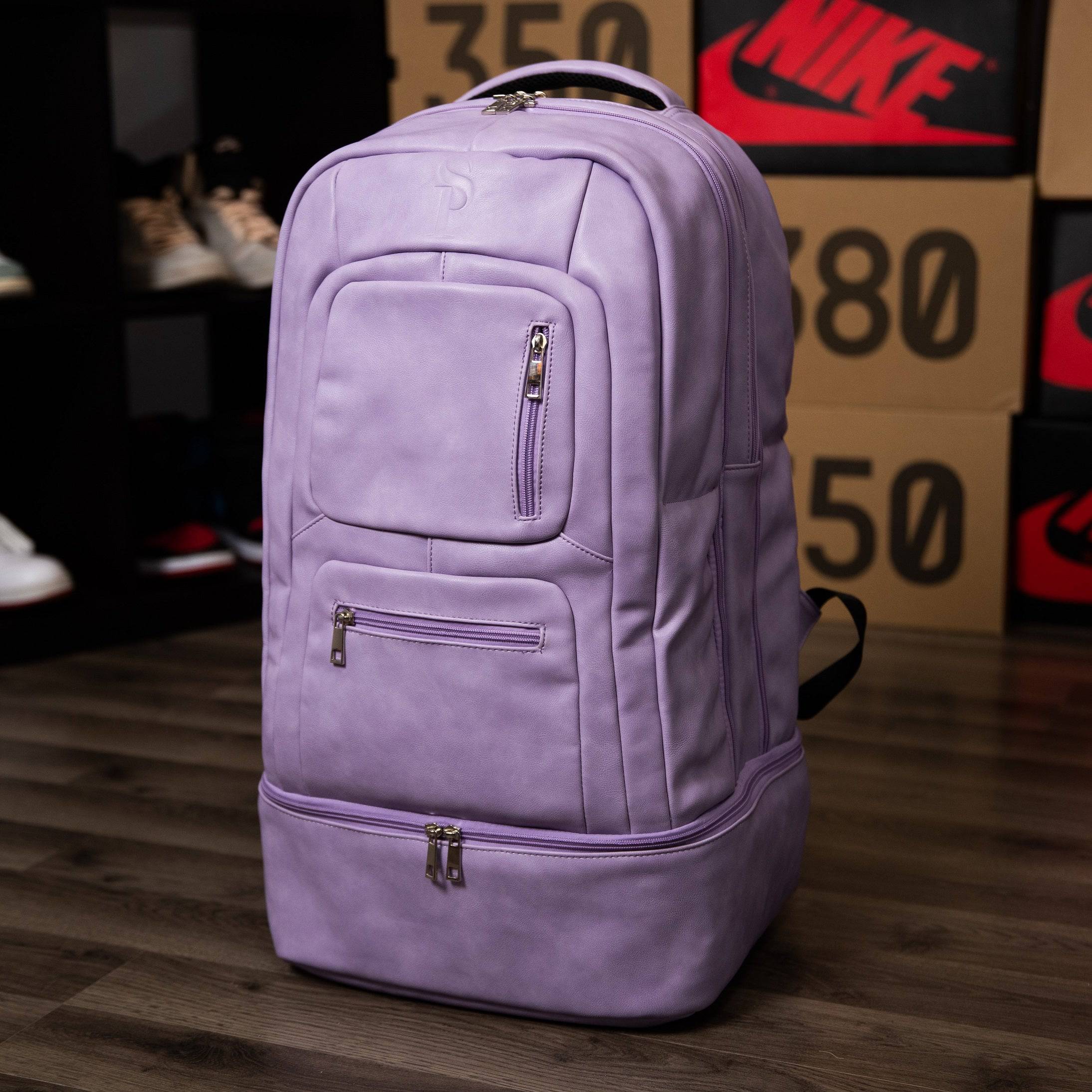 Purple Leather Luxury Carry-On (Spring Sale) - Sole Premise product image