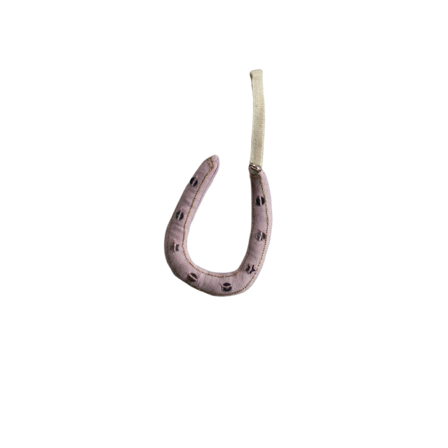 Lucky Horseshoe Token - Cotton & Lavender Filled Ornament