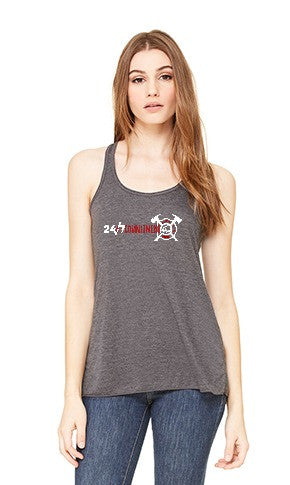 24-7 Commitment-flowy tank – Firefighter Wife Store