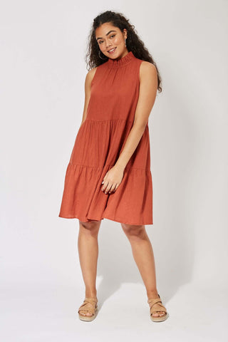 Belize Frill Dress a Classy Mini Dress for Spring