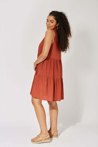 Belize Frill Dress a Classy Mini Dress for Spring