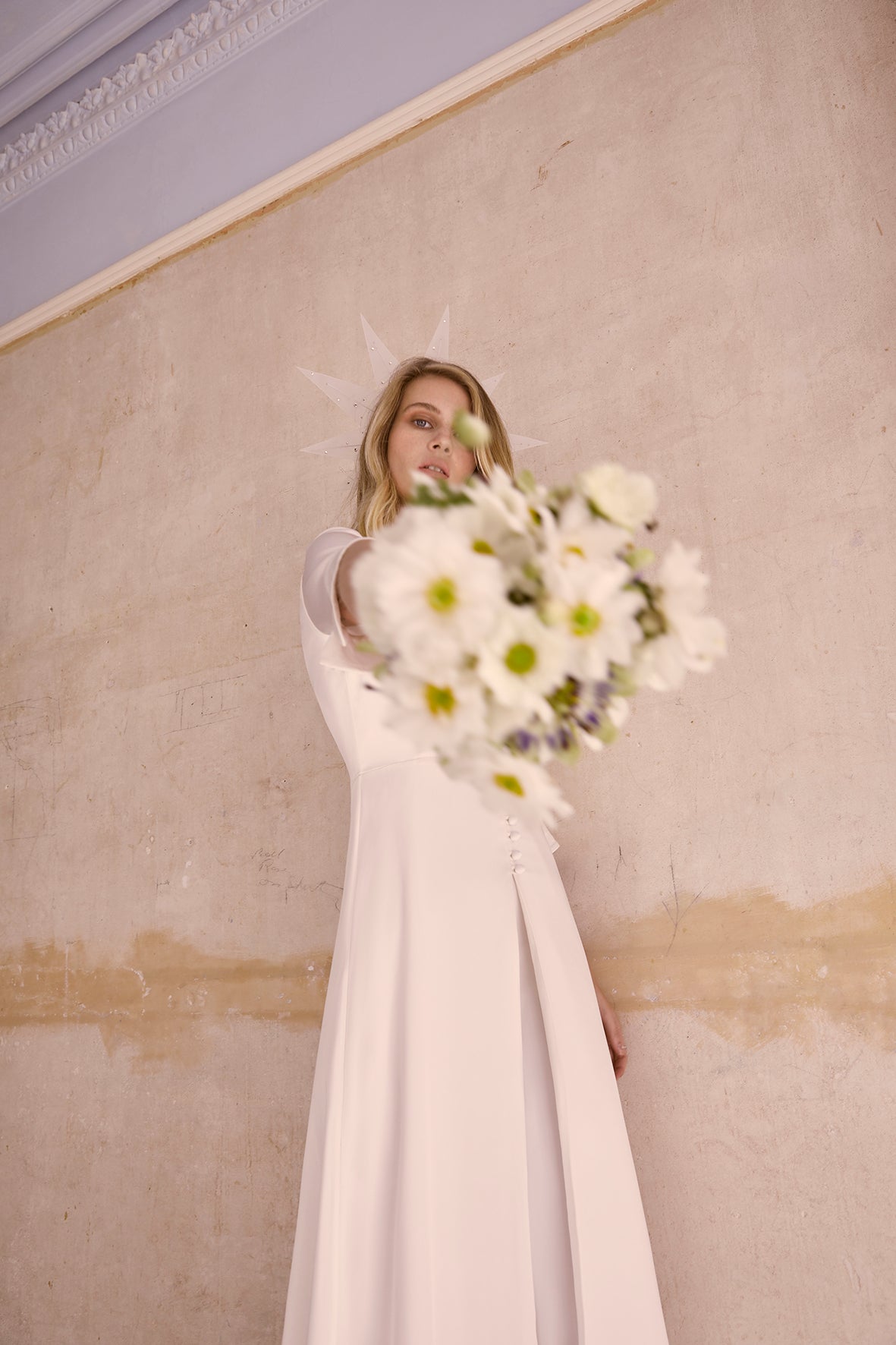 Gloriana Crown in Temperley Bridal Lookbook