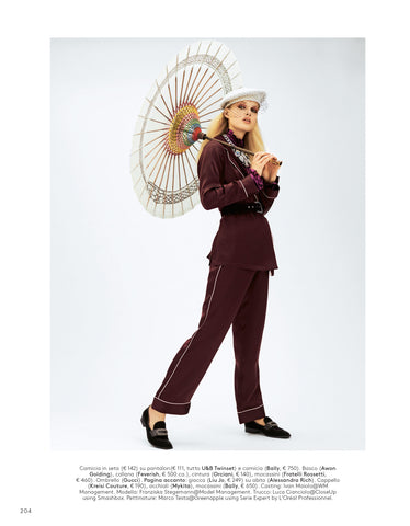 Awon Golding Millinery in Grazia Italia - Vivi