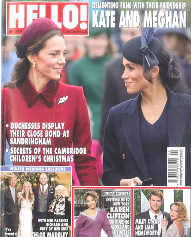 Our hat on the cover of Hello!