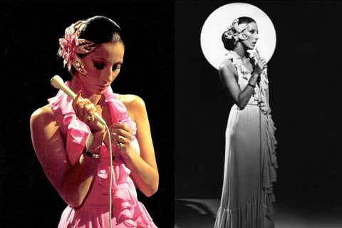 Cher wears lily