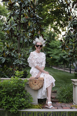 Awon golding blair eadie daisy headpiece