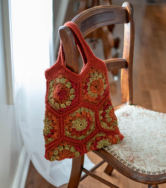 Happy Hexagon Crochet Tote Bag – Crochet 365 Knit Too