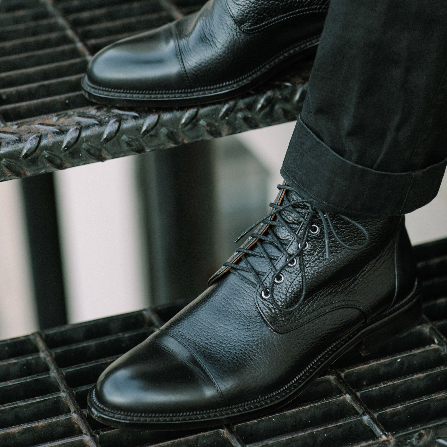 The Rome Boot in Black