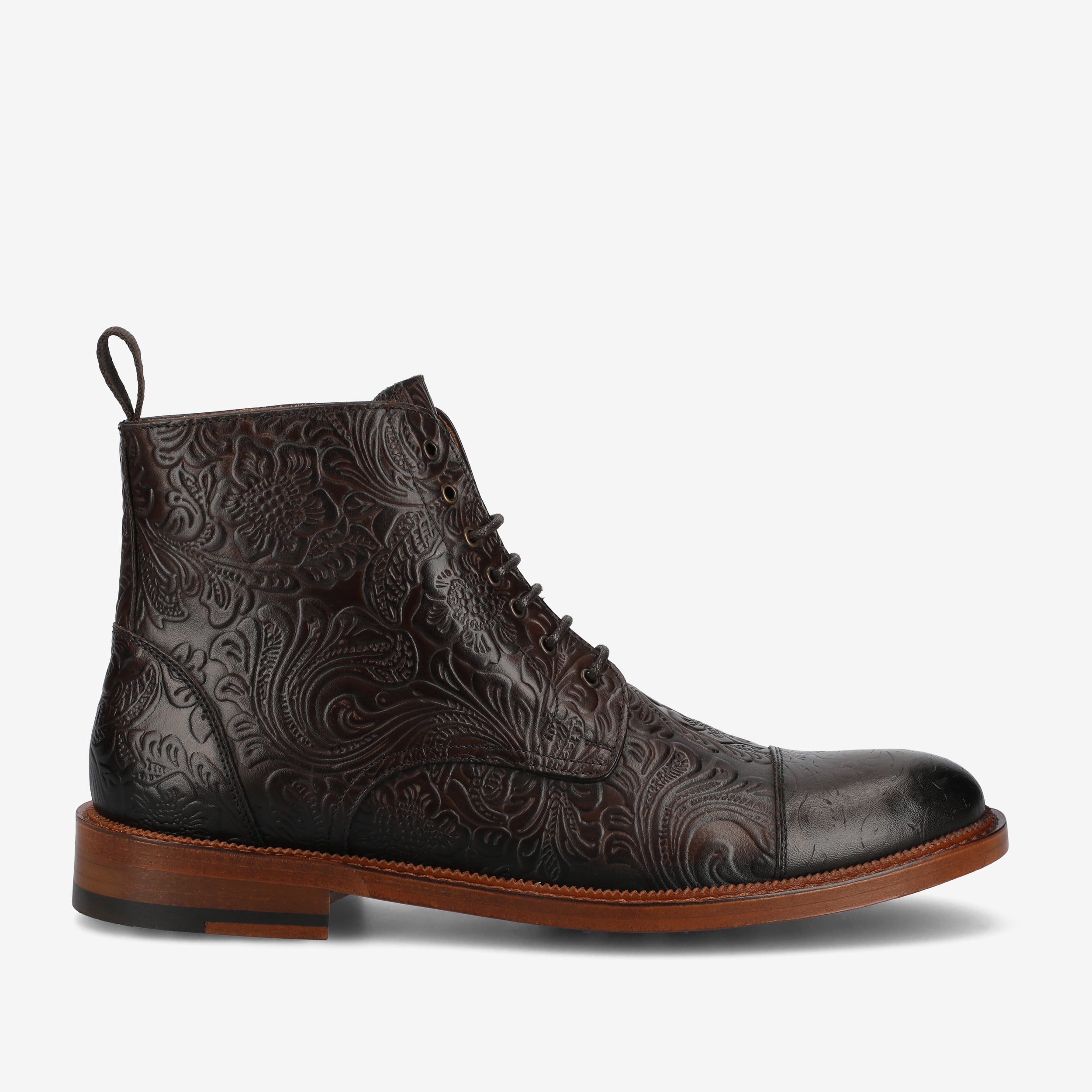 The Rome Boot in Marron Viejo